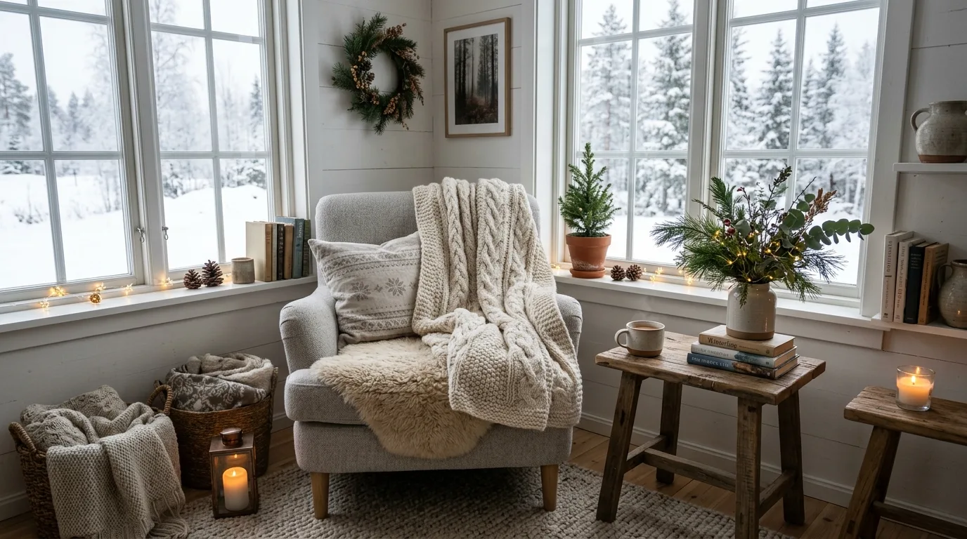 Let empty space remain part of the holiday design inspiration for a Scandinavian holiday home.